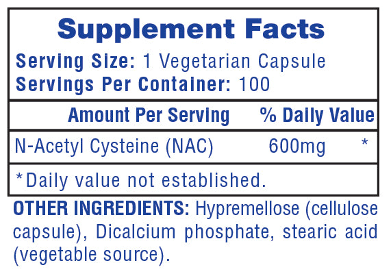 NAC | N-Acetyl Cysteine