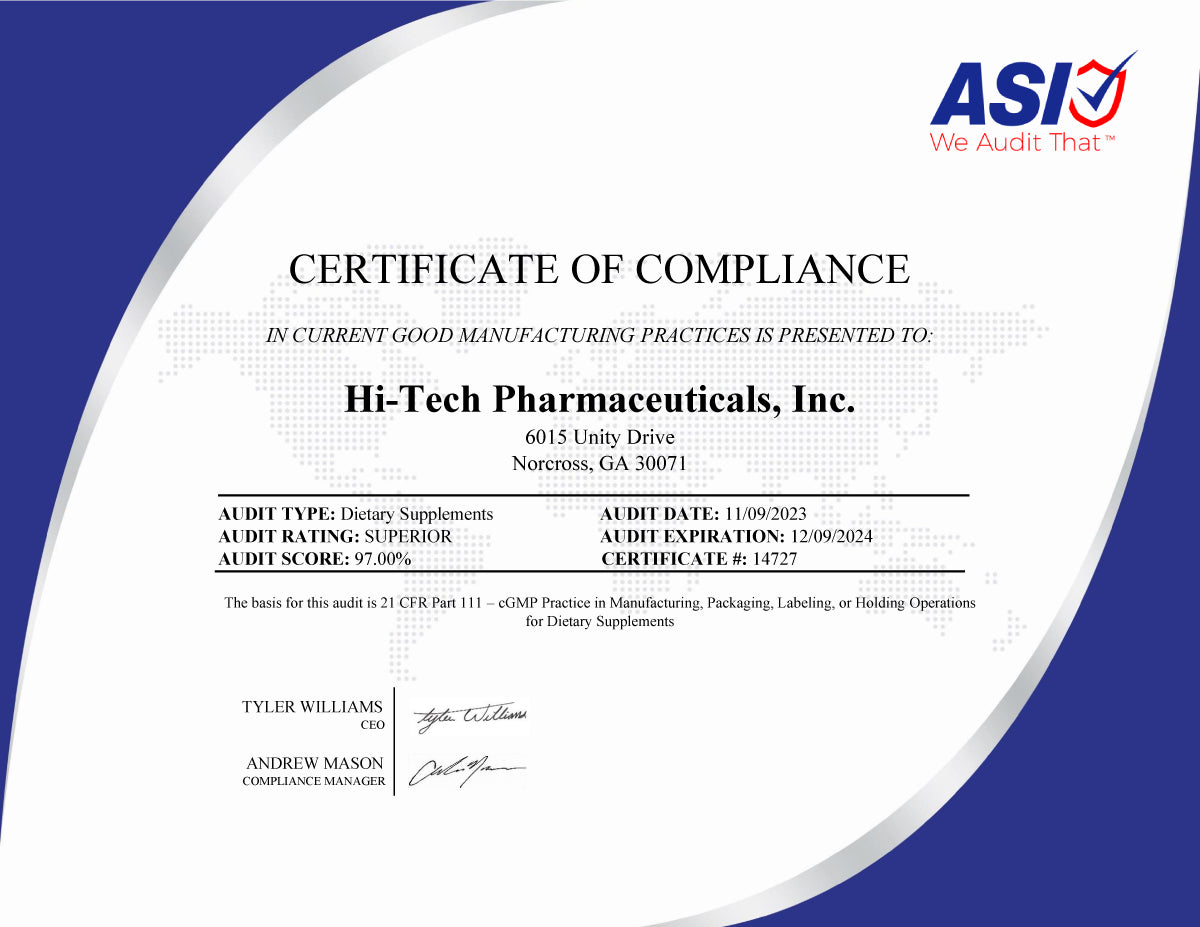 Hi-Tech Earns a Superior Rating in Manufacturing