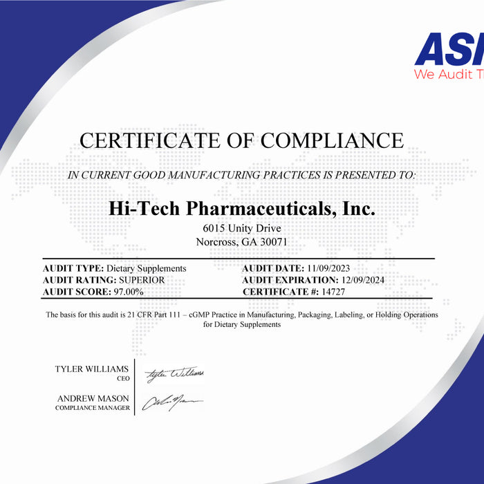 Hi-Tech Earns a Superior Rating in Manufacturing