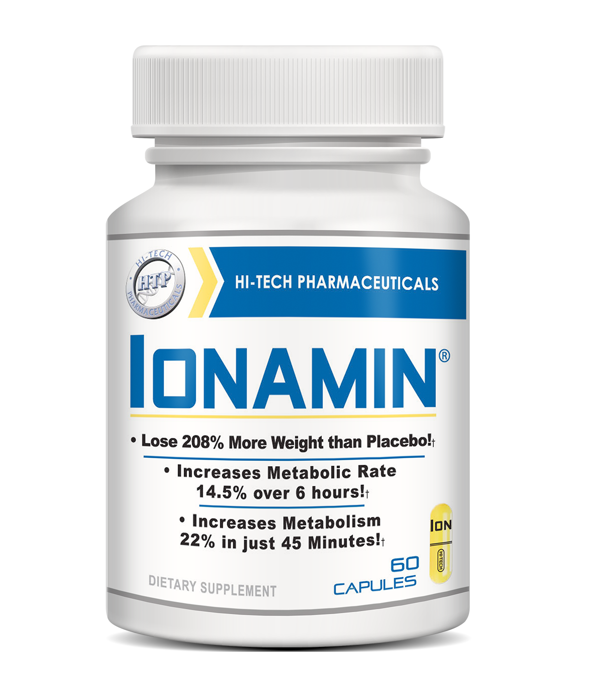 Hi-Tech Pharmaceuticals Announces OTC Nationwide Launch of New Diet Pill -- Ionamin® -- Backed by Clinical Study