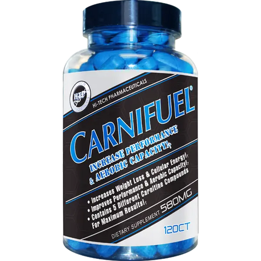 Carnifuel® L-Carnitine weight management supplement bottle by Hi-Tech Pharmaceuticals