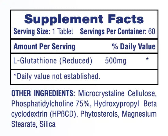 Glutathione Reduced with Cyclosome® Technology