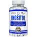 Hi-Tech Inositol 500mg dietary supplement bottle featuring 100 veggie capsules for healthy cell membrane function, cellular signaling, and nervous system support.