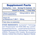 Supplement Facts panel for Mega Vitamin D3 + K2 showing 5,000 IU Vitamin D3 Cyclosome™, 180mcg Vitamin K2 MK-7, serving size of 1 tablet, 120 servings per container, and Other Ingredients with Cyclosome™ phospholipid delivery technology.