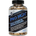 Hi-Tech Pharmaceuticals Pro-HGH dietary supplement bottle featuring advanced peptide and amino acid formula for exercise performance, muscle support, and workout recovery.
