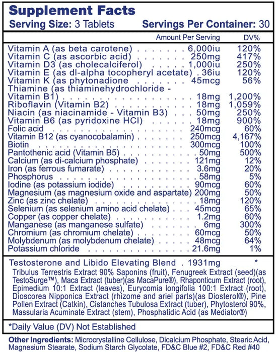 Testovit Testovite™ — Hi-Tech Pharmaceuticals